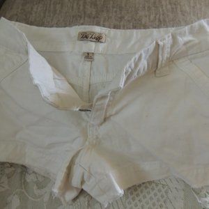 Be Bop white shorts size 3